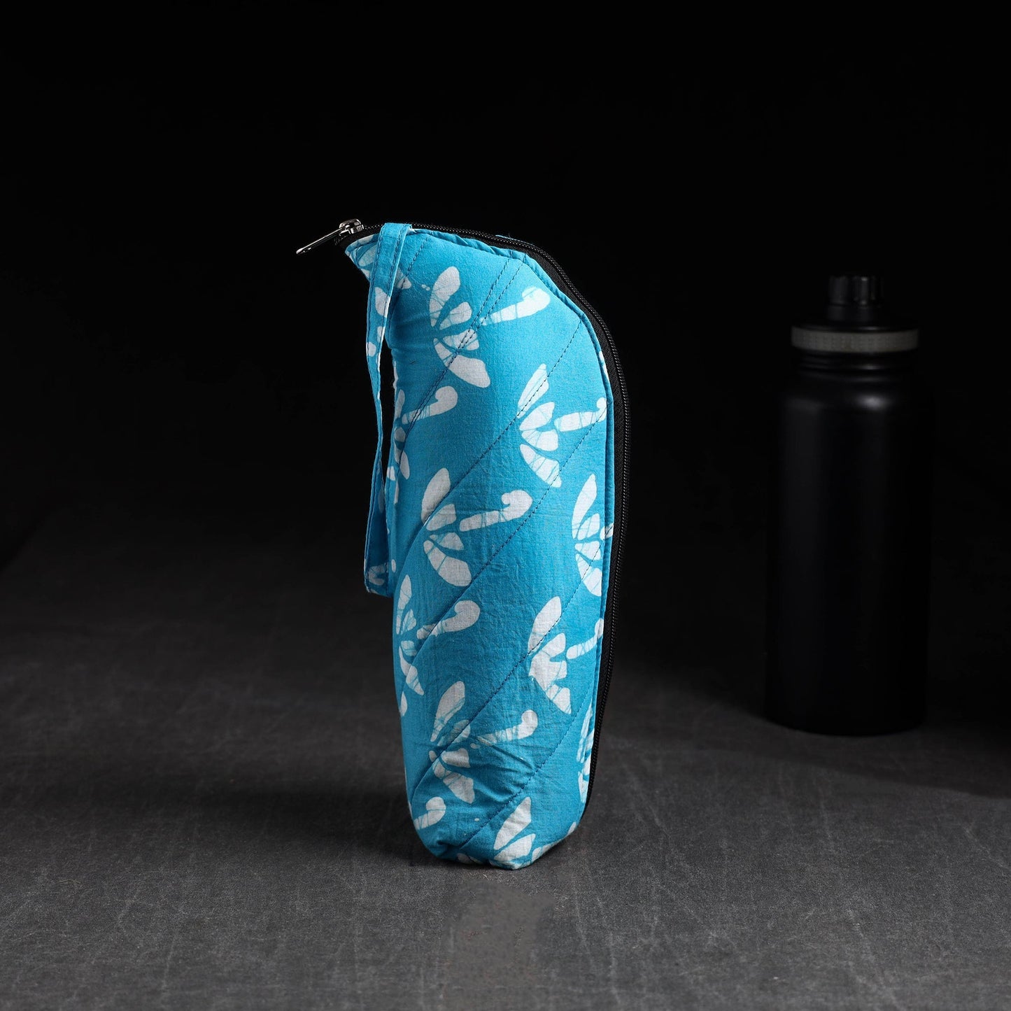 Handmade 1l water bottle cover 08 - handcrafted