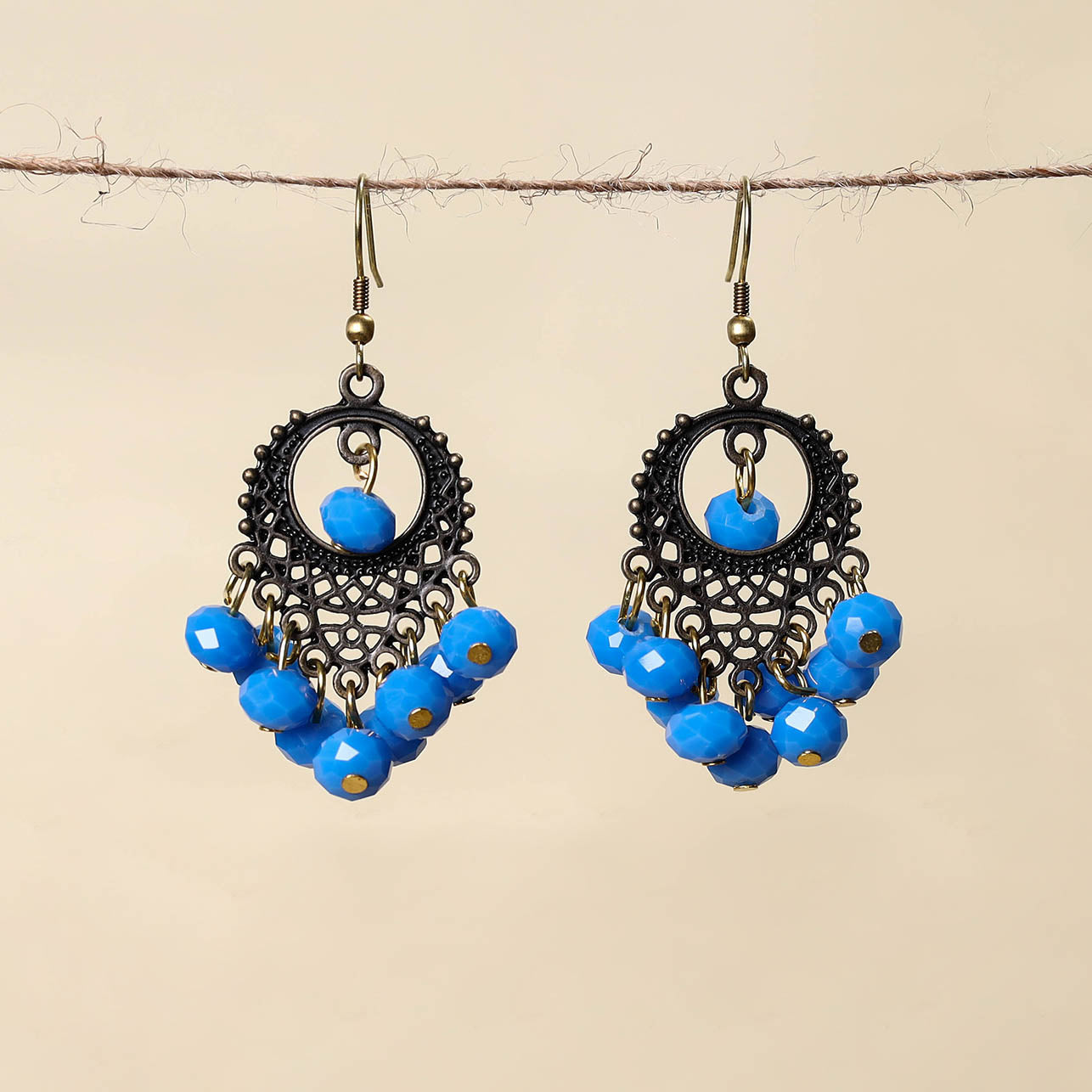 Handmade Beaded Earrings Online in India