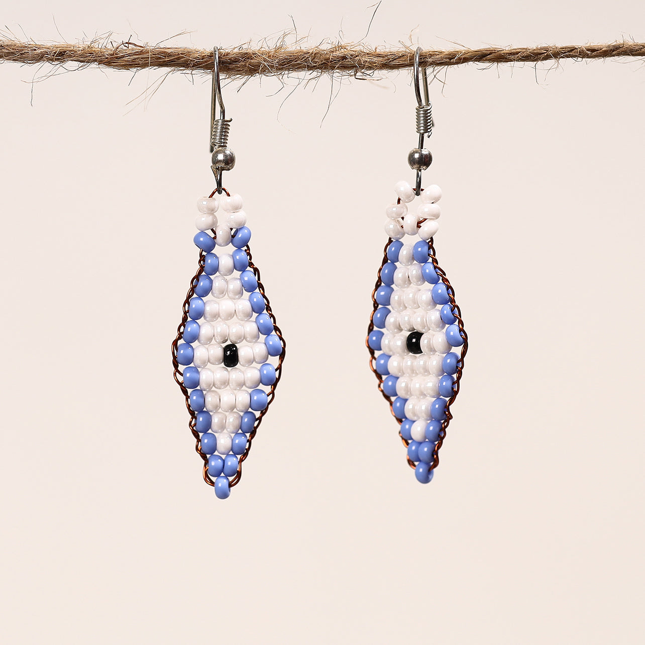 Handmade Beadwork Earrings Online at iTokri.com