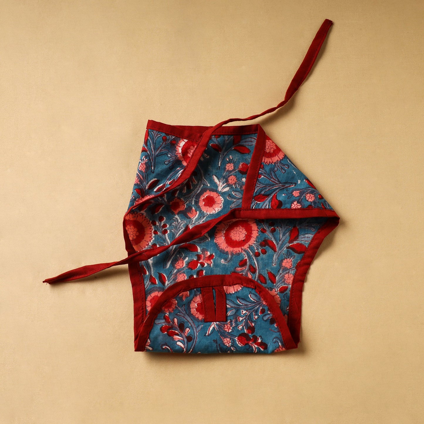 Blue Handmade Cloth Diaper/Nappy for Baby