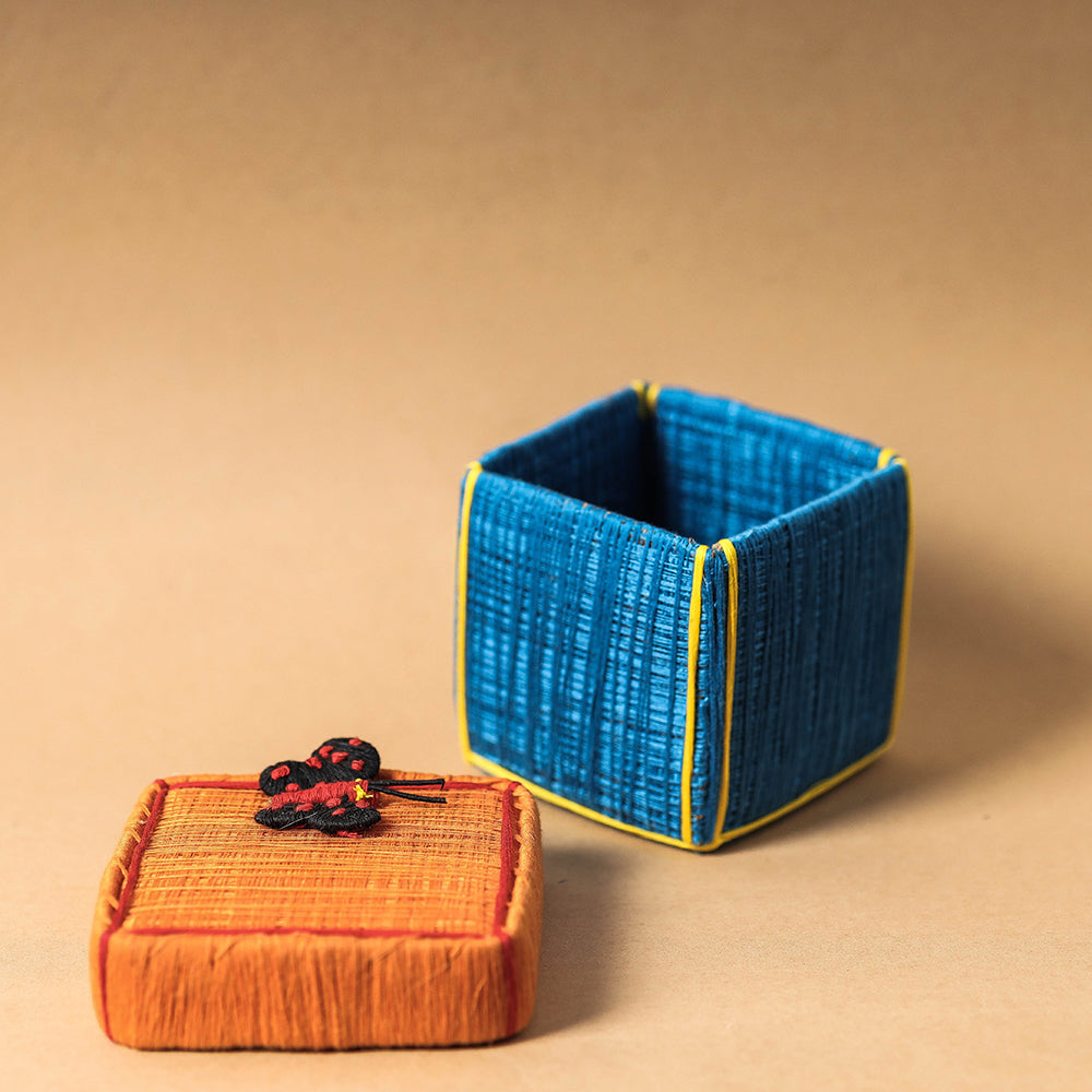 Handmade Coir Jewelry Box - Butterfly