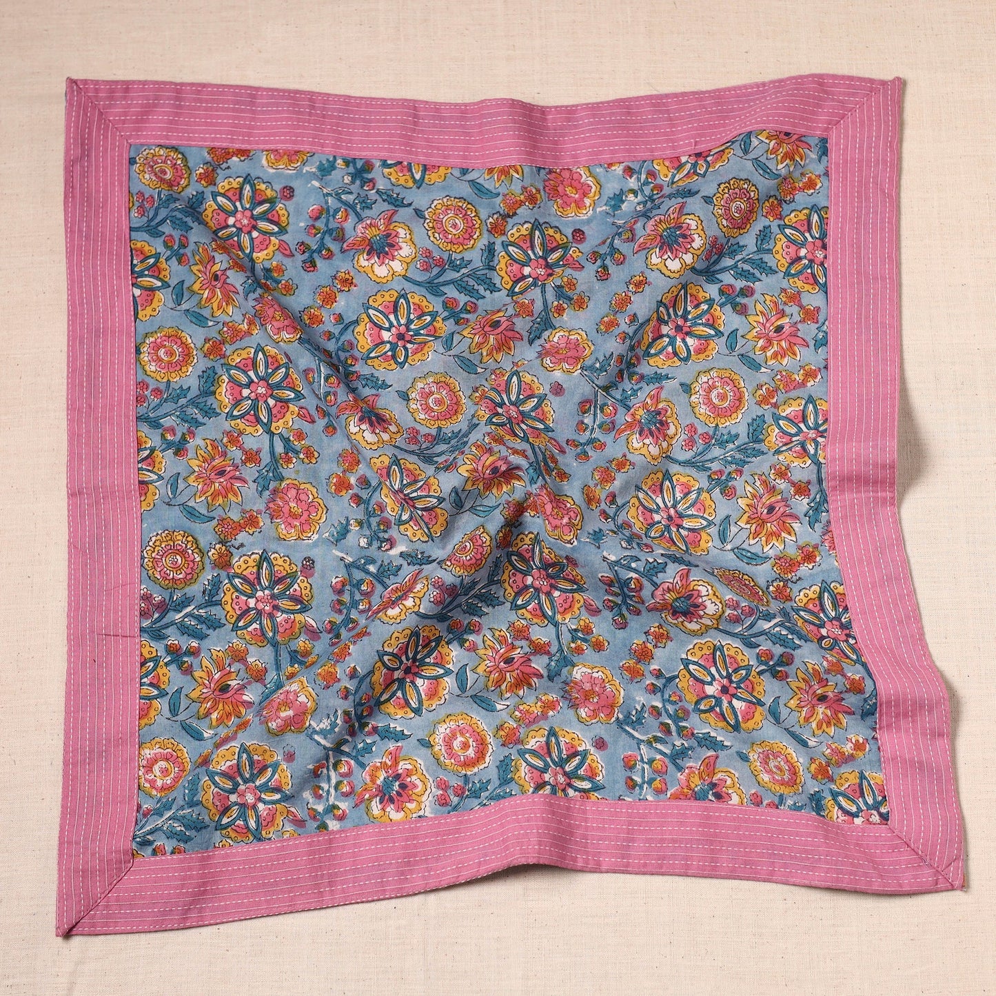 Handmade cotton bandana 46 - handcrafted