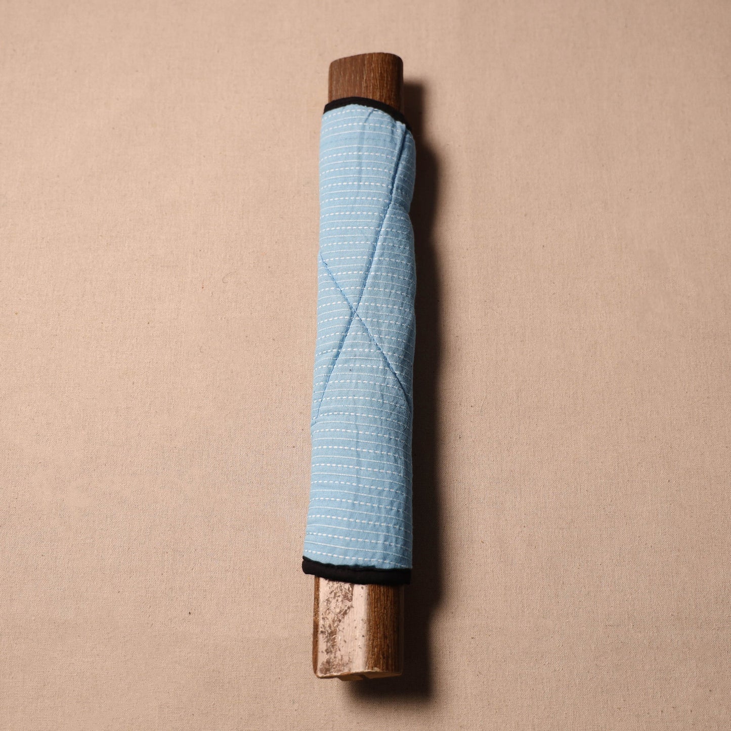 Buy Handmade Cotton Blue Fridge Handle Cover
