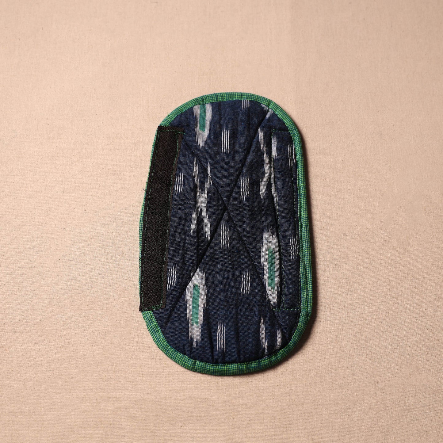 Buy Handmade Cotton Blue Fridge Handle Cover 146