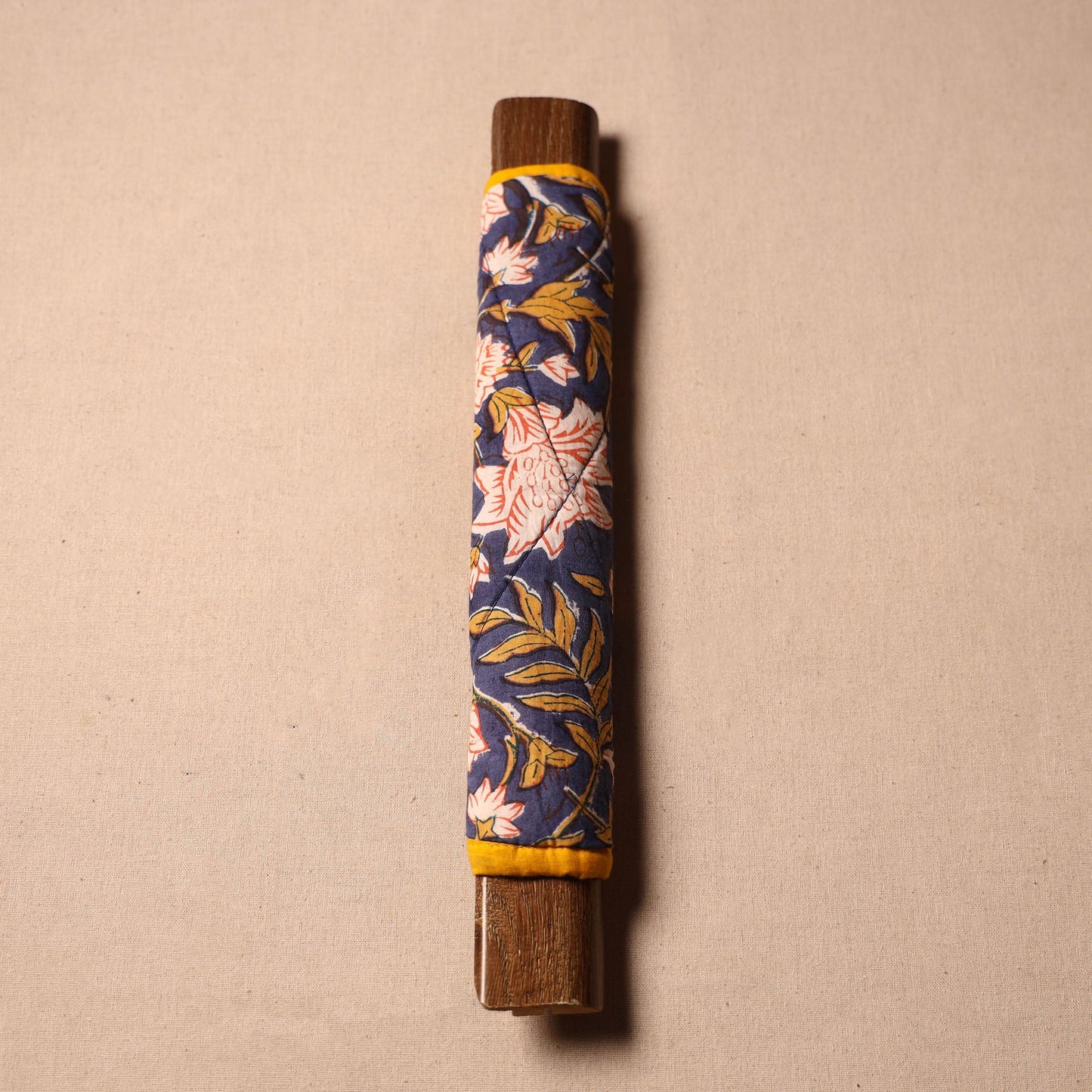 Buy Handmade Cotton Blue Fridge Handle Cover 165