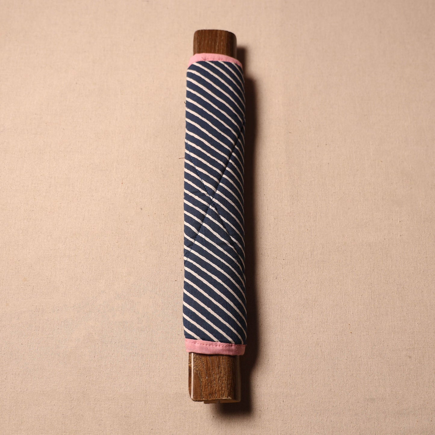 Buy Handmade Cotton Blue Fridge Handle Cover 179