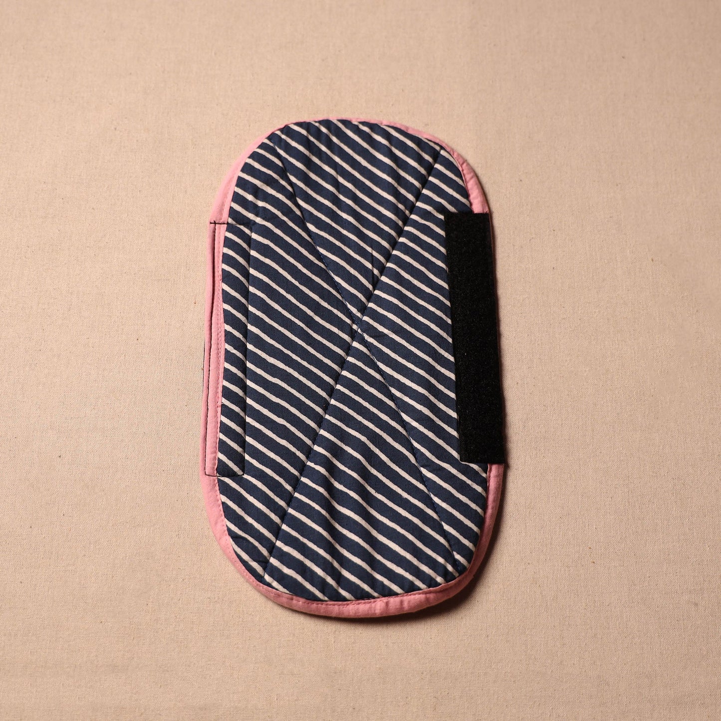 Buy Handmade Cotton Blue Fridge Handle Cover 179