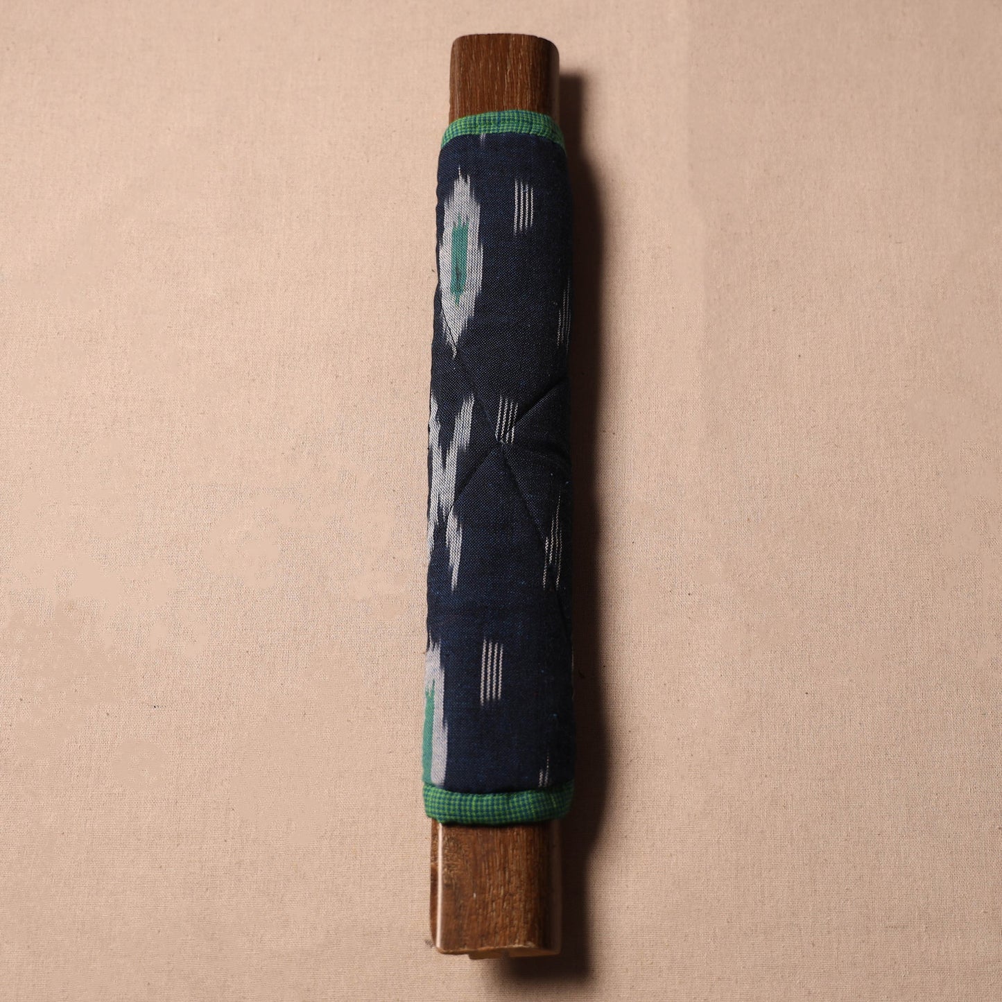 Buy Handmade Cotton Blue Fridge Handle Cover 01