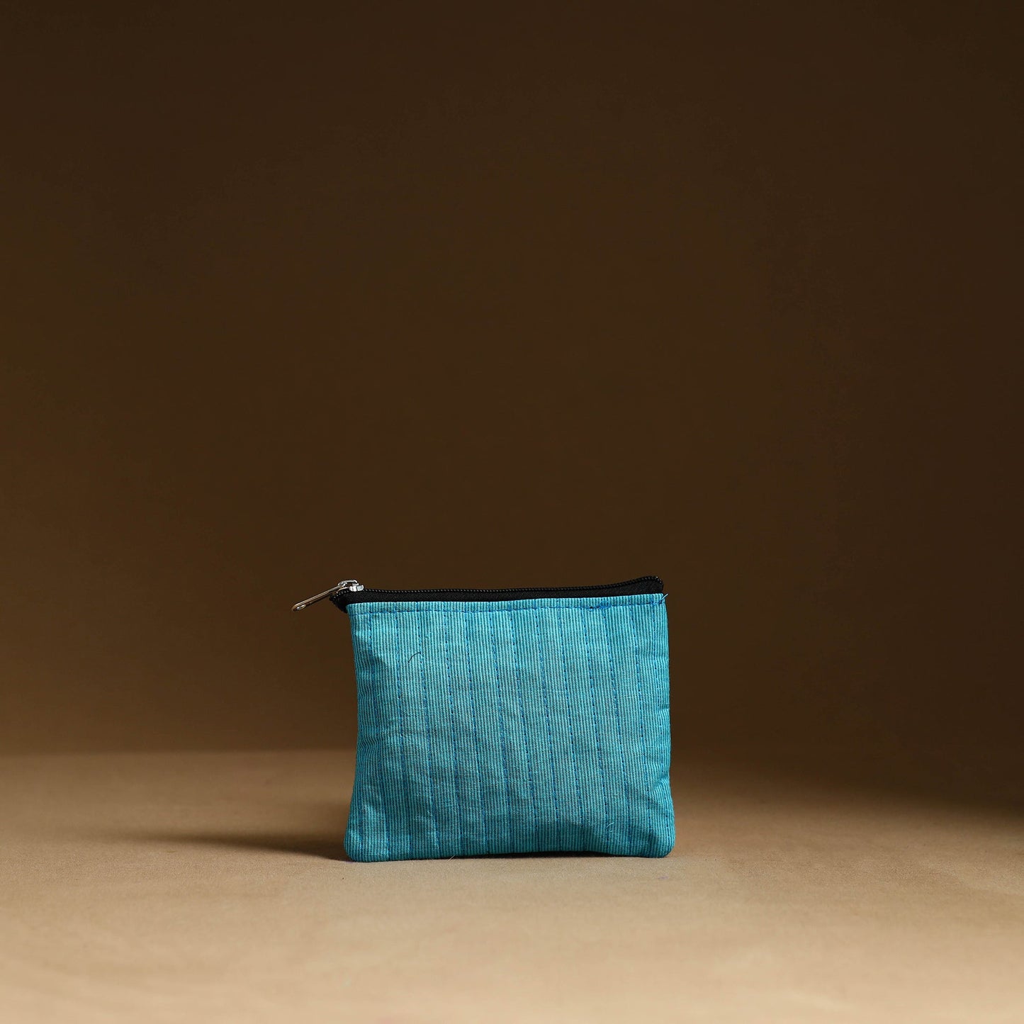 Blue - handmade cotton multipurpose utility pouches (set