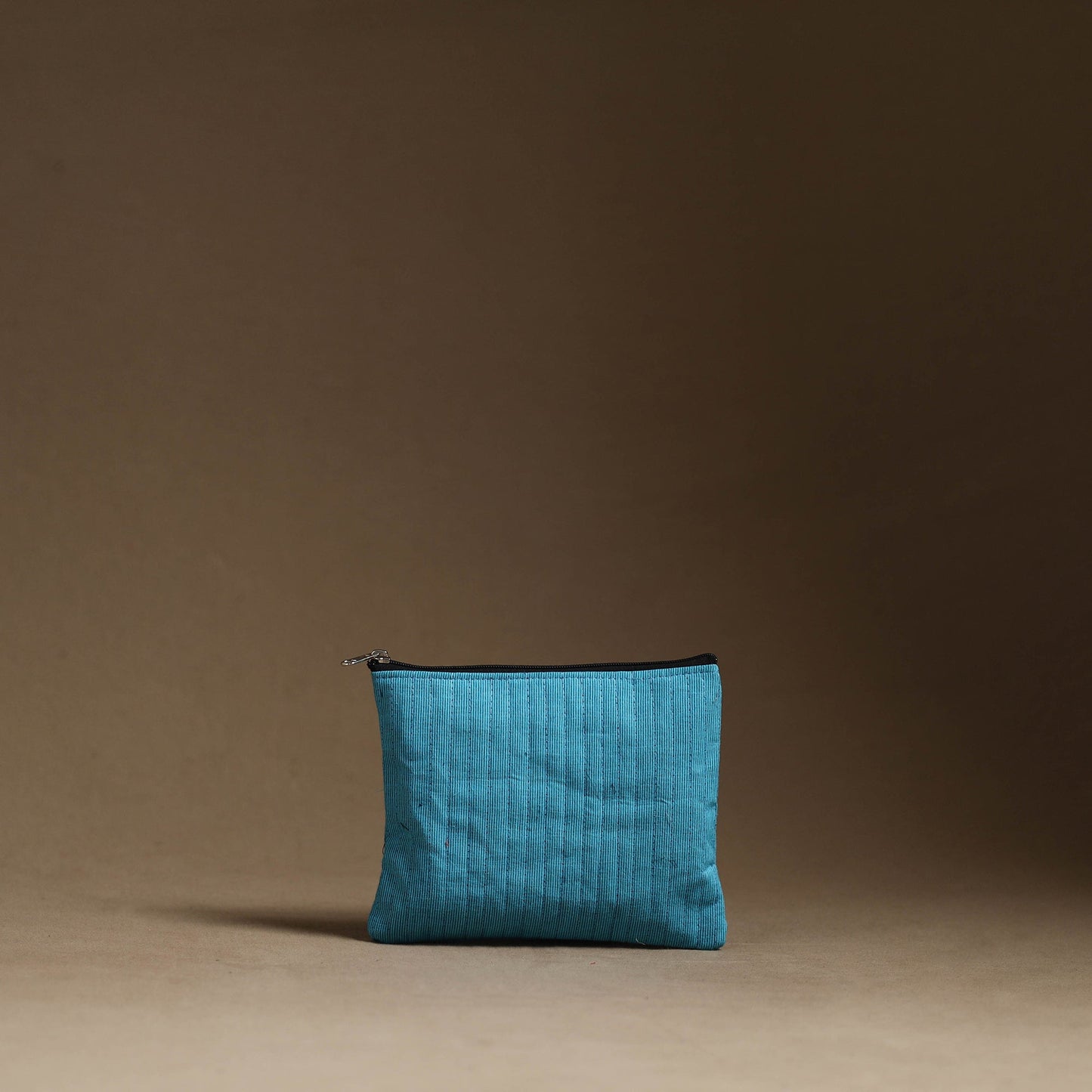 Blue - handmade cotton multipurpose utility pouches (set