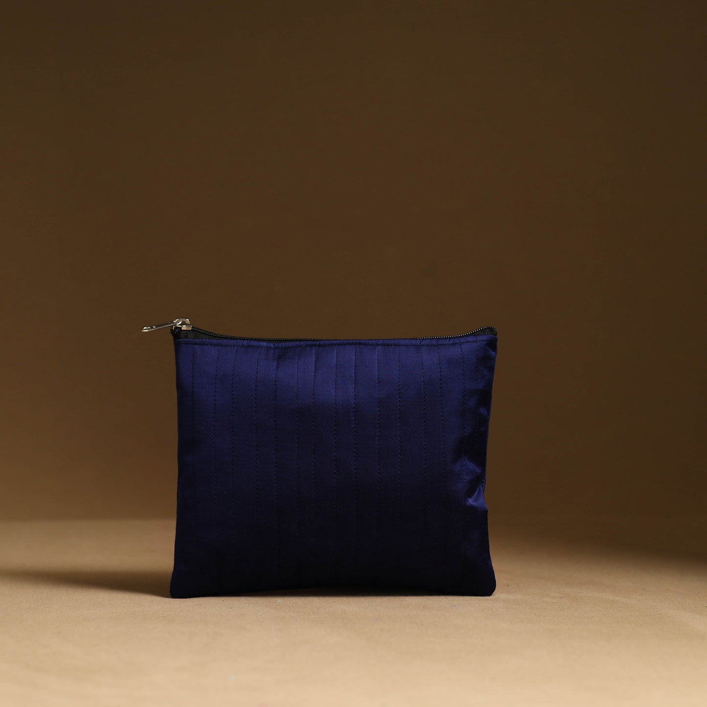 Blue - handmade cotton multipurpose utility pouches (set