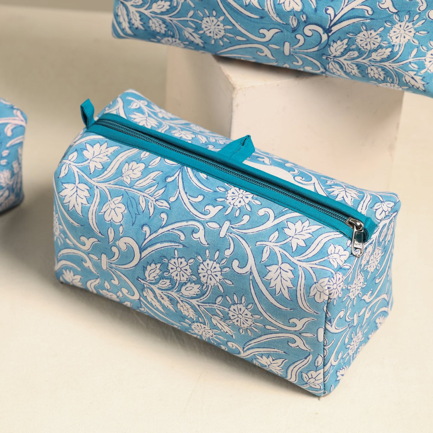 Handmade Cotton Toiletry Bags (Set of 3) 01