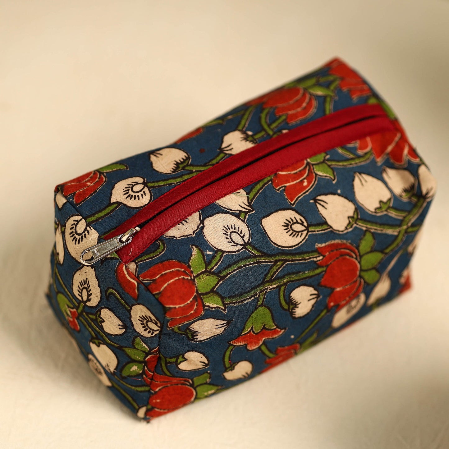 Handmade Cotton Toiletry Bags (Set of 3)
