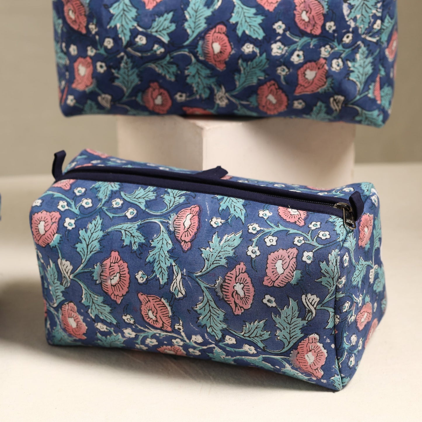 Handmade Cotton Toiletry Bags (Set of 3) 113