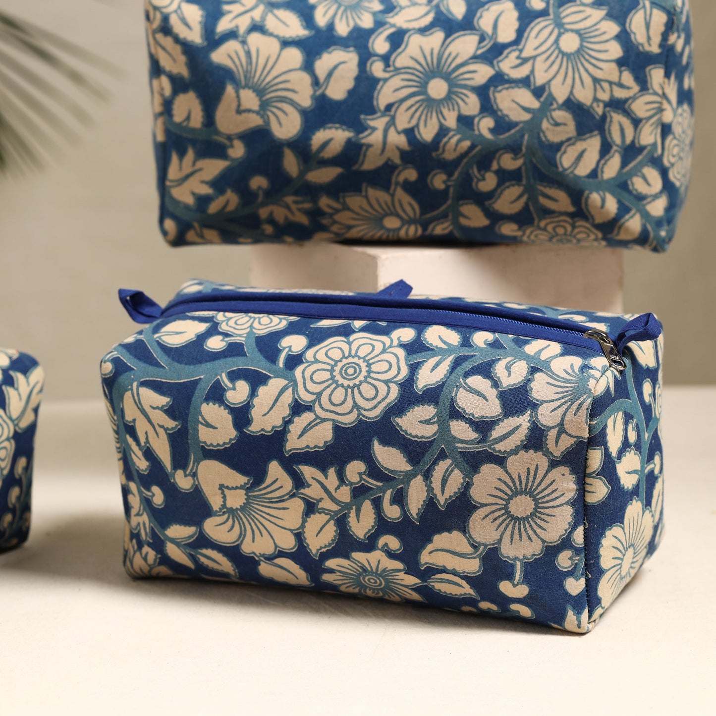 Handmade Cotton Toiletry Bags (Set of 3) 135