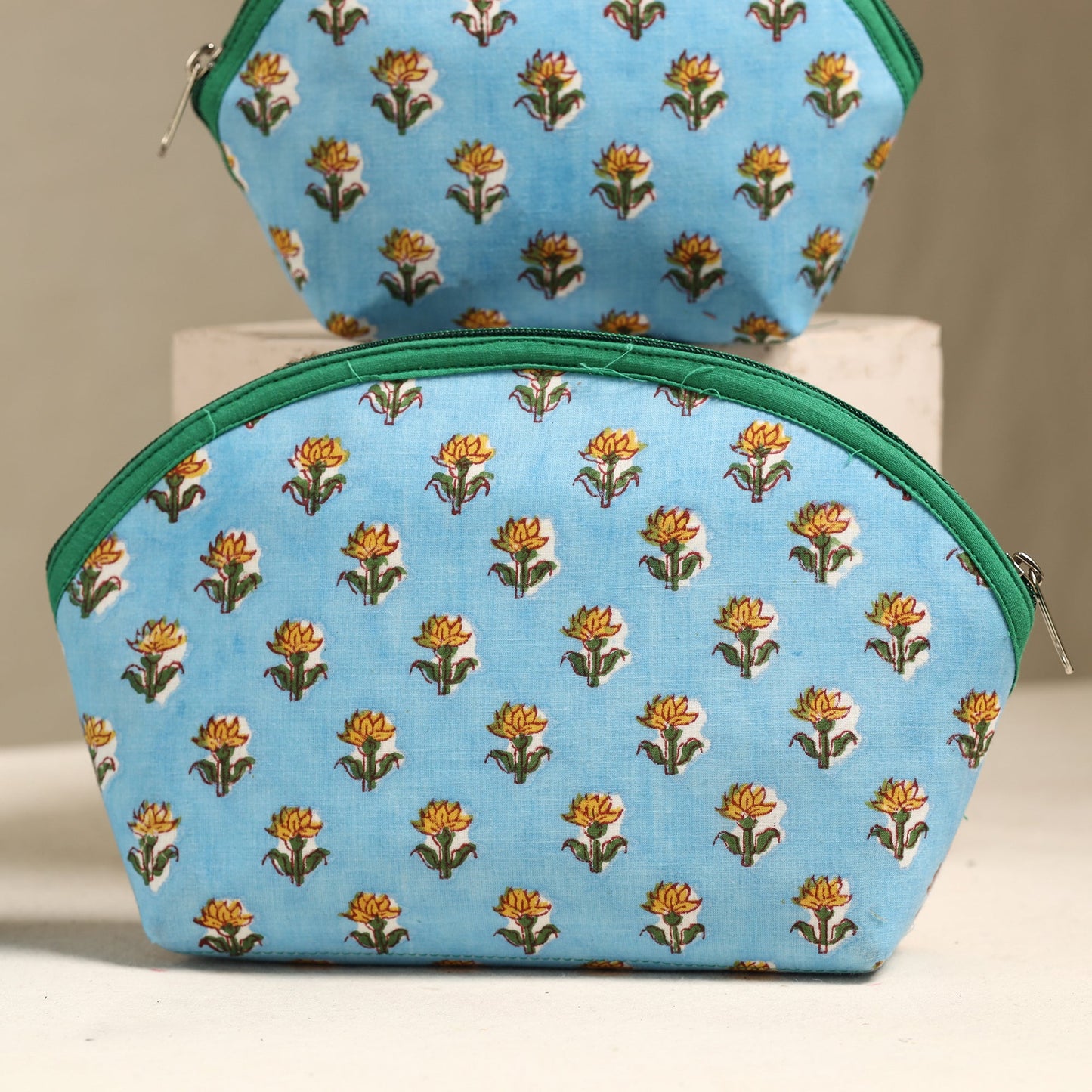 Handmade Cotton Toiletry Bags (Set of 3) 147
