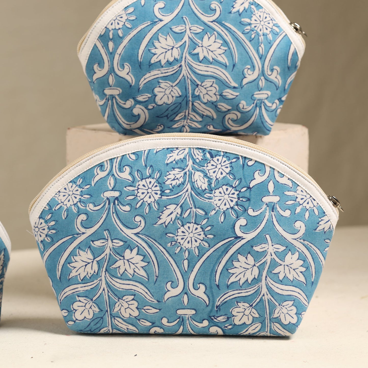Handmade Cotton Toiletry Bags (Set of 3) 175