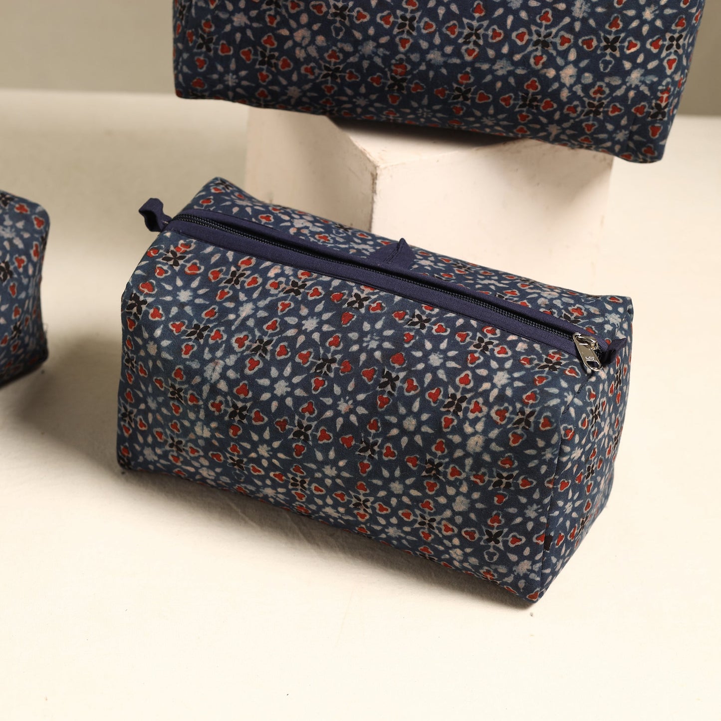 Handmade Cotton Toiletry Bags (Set of 3) 18