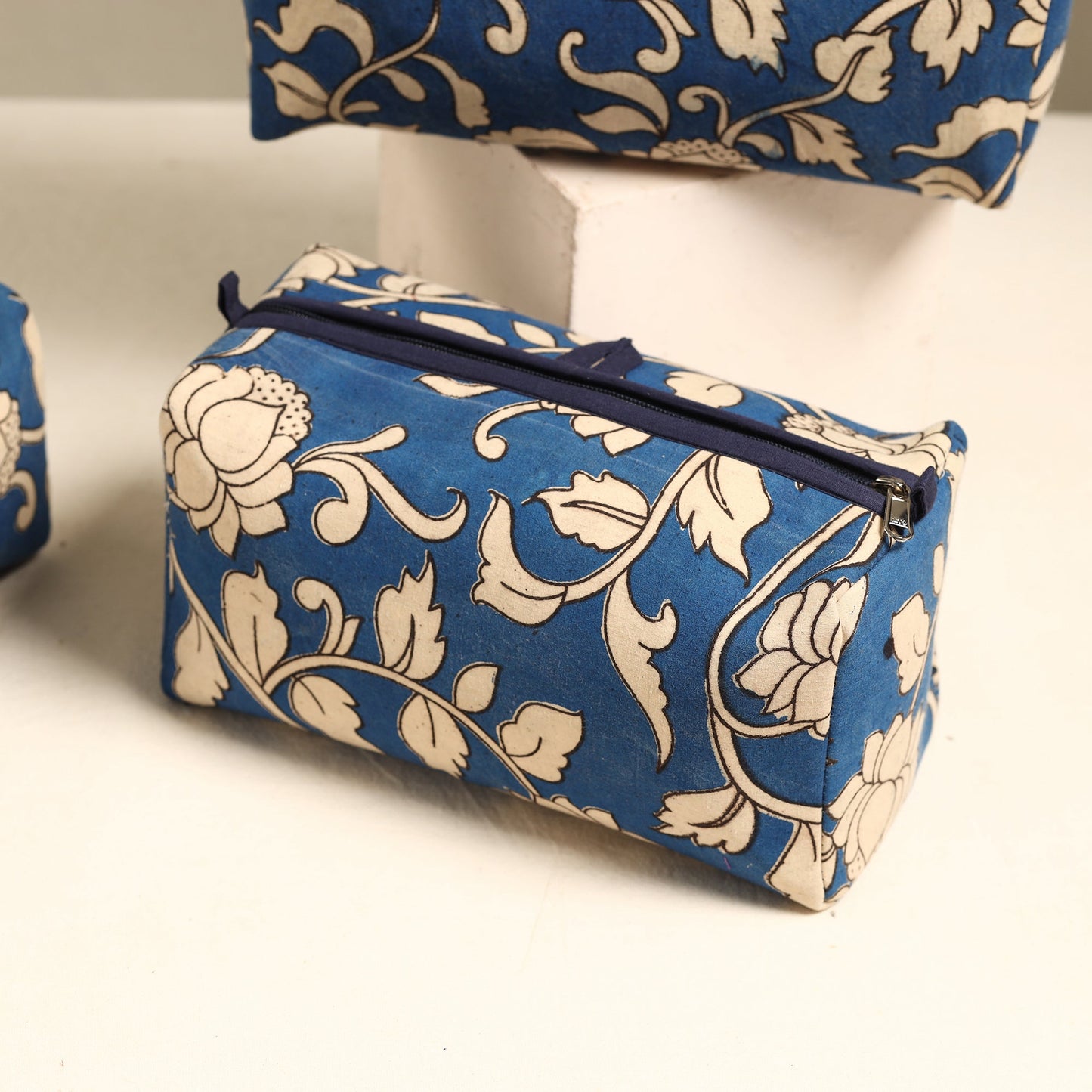 Handmade Cotton Toiletry Bags (Set of 3) 19