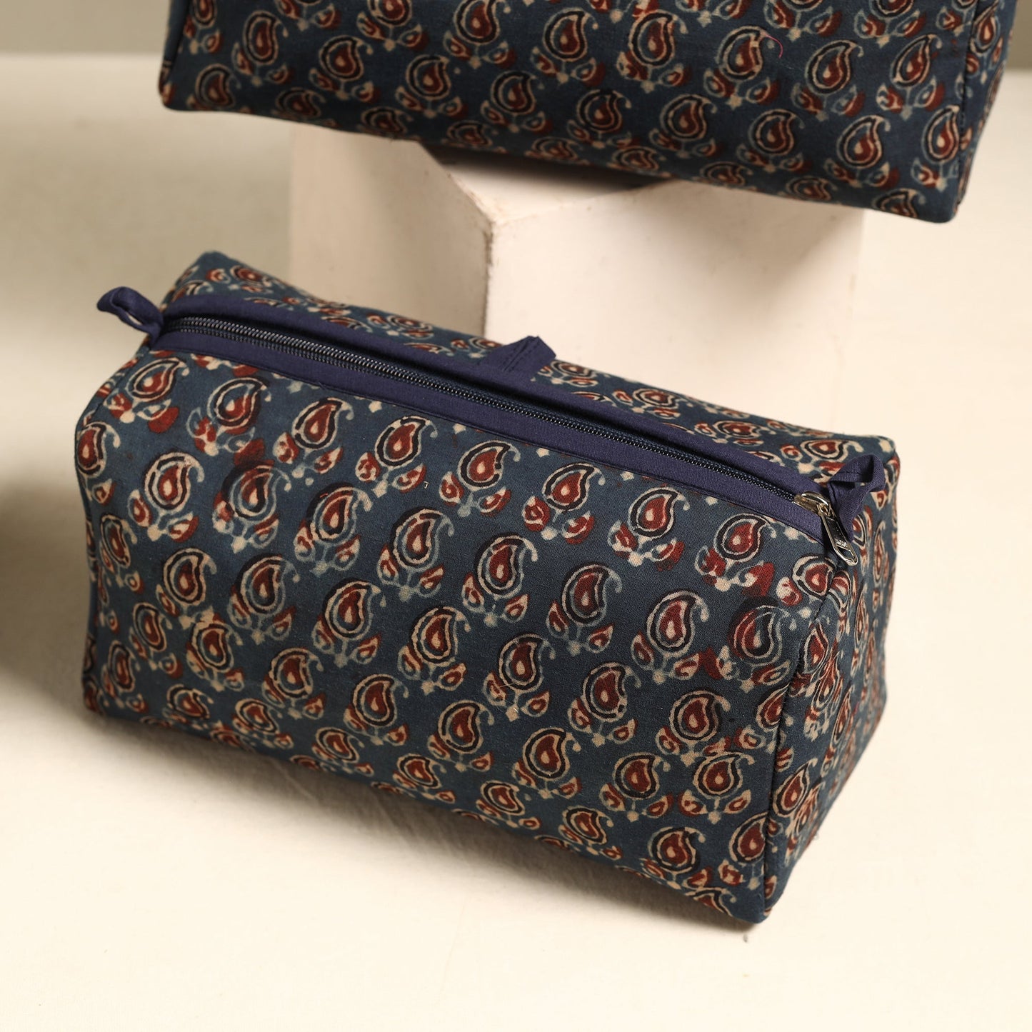 Handmade Cotton Toiletry Bags (Set of 3) 28