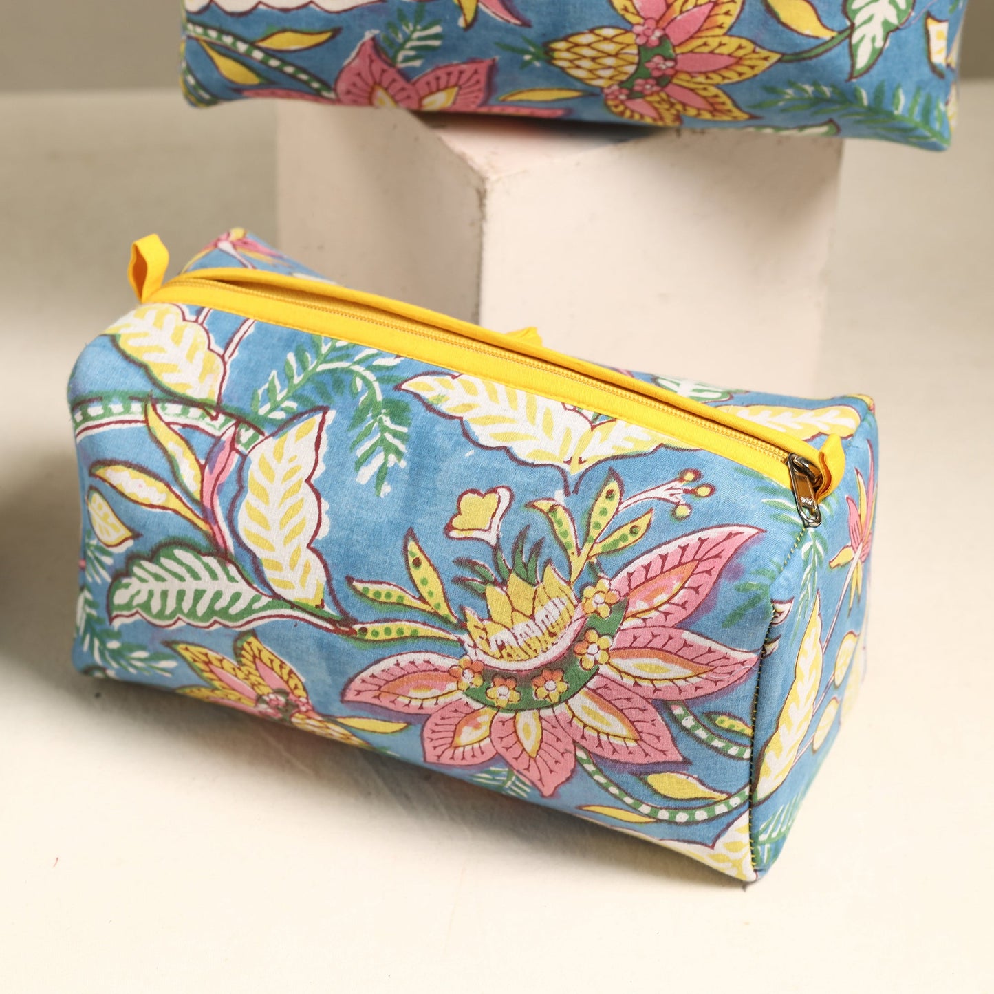 Handmade Cotton Toiletry Bags (Set of 3) 71