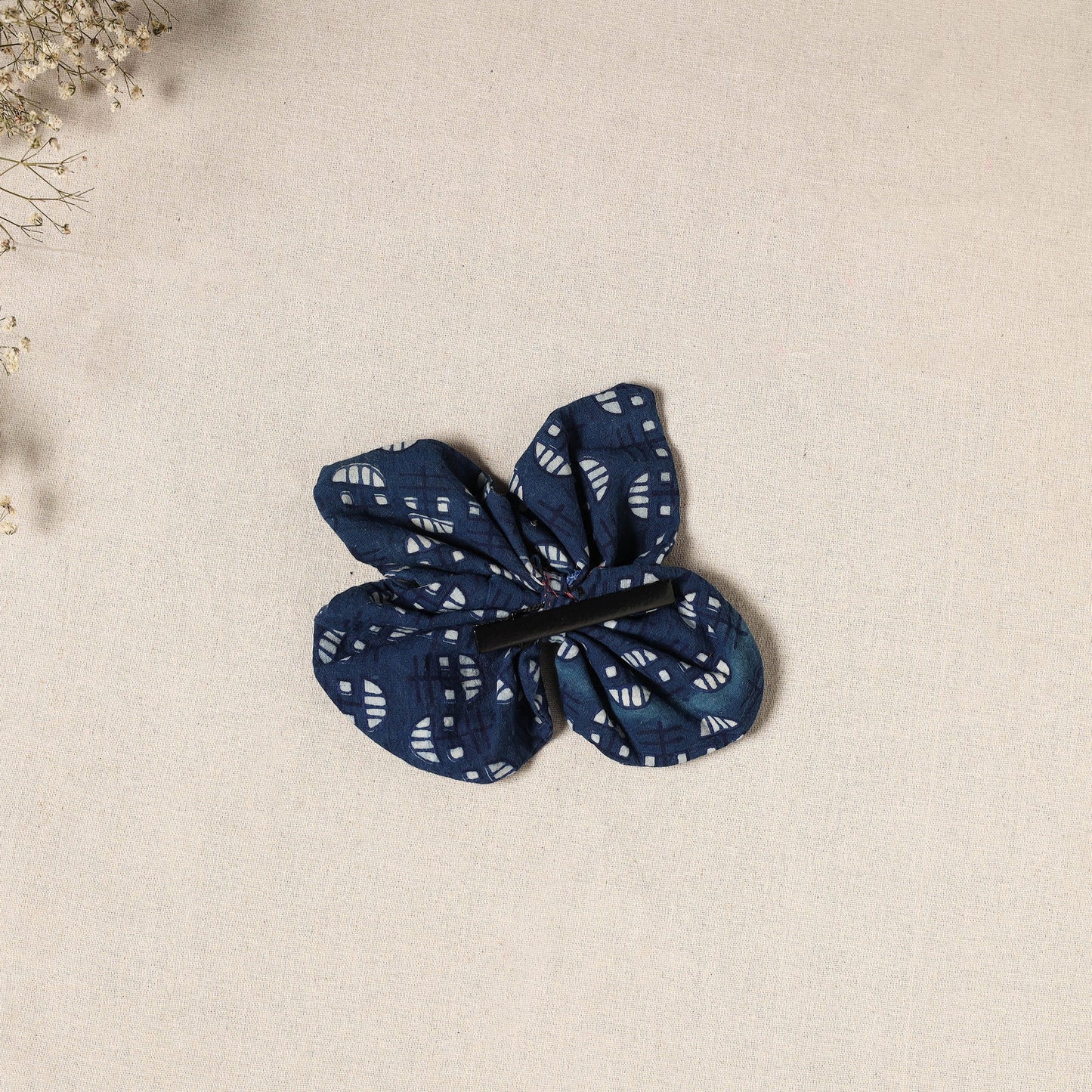 Handmade Fabric Butterfly Hair Clip