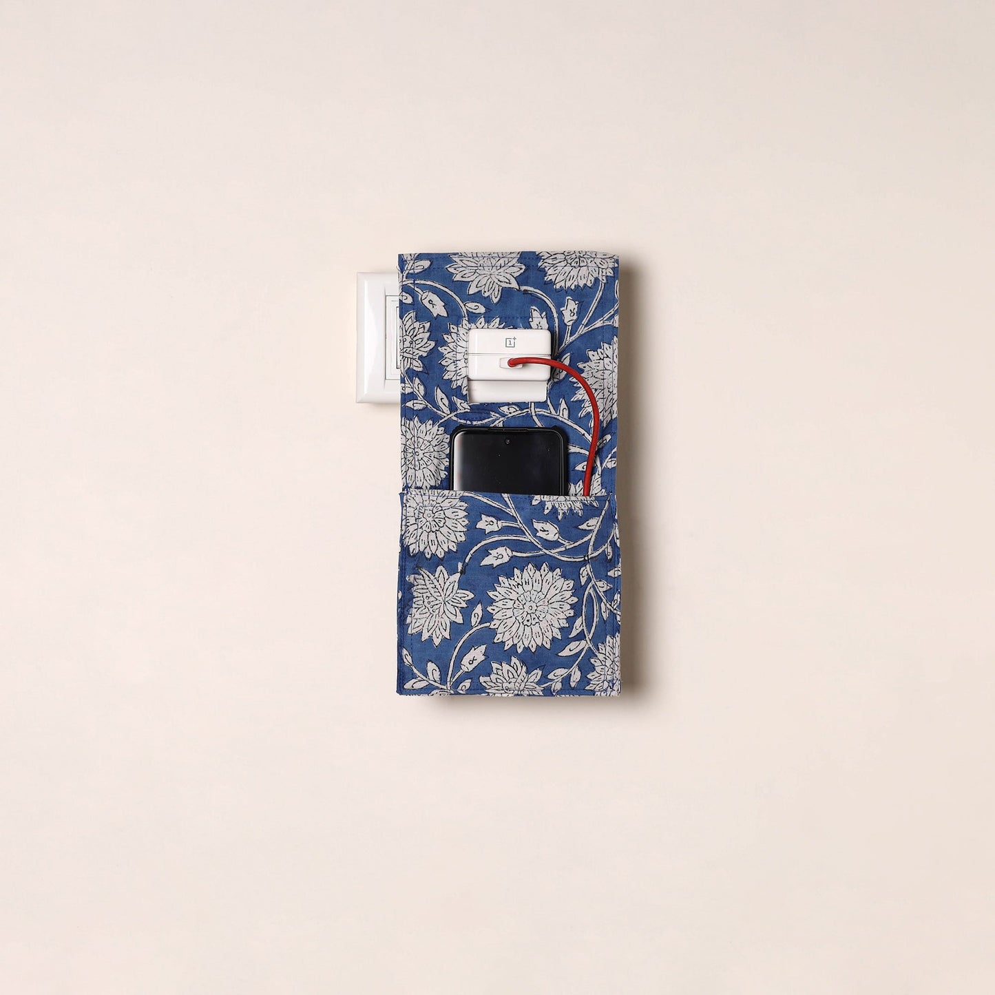 Handmade mobile charging holder 07 - handcrafted
