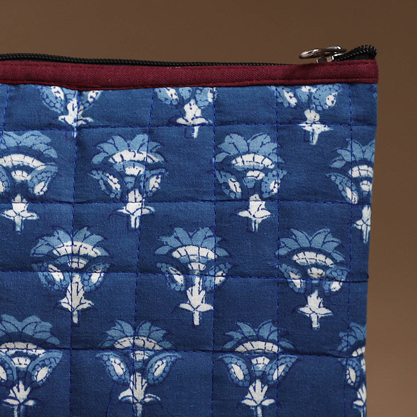 Handmade Quilted Cotton Utility Pouch 11