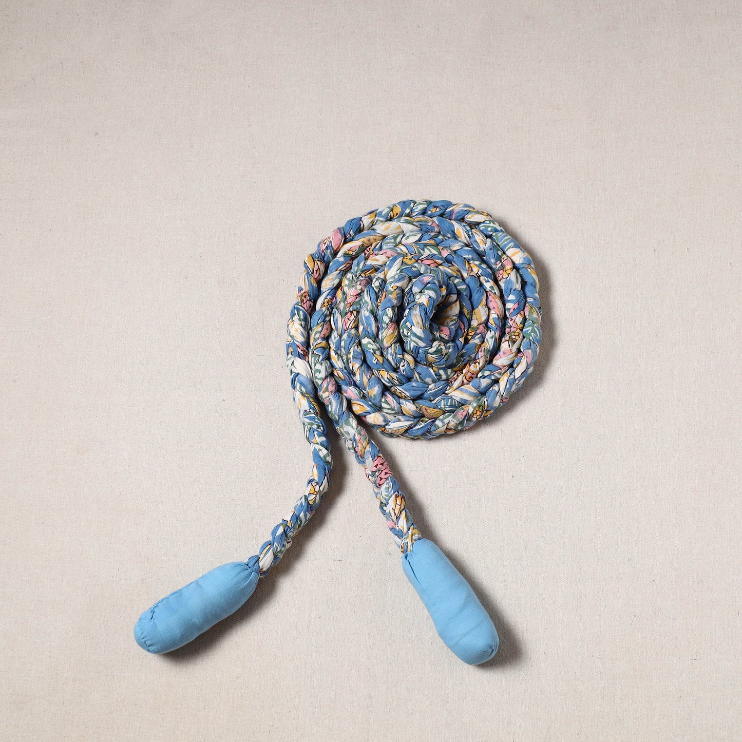 Handmade Upcycled Fabric Skipping Jump Rope