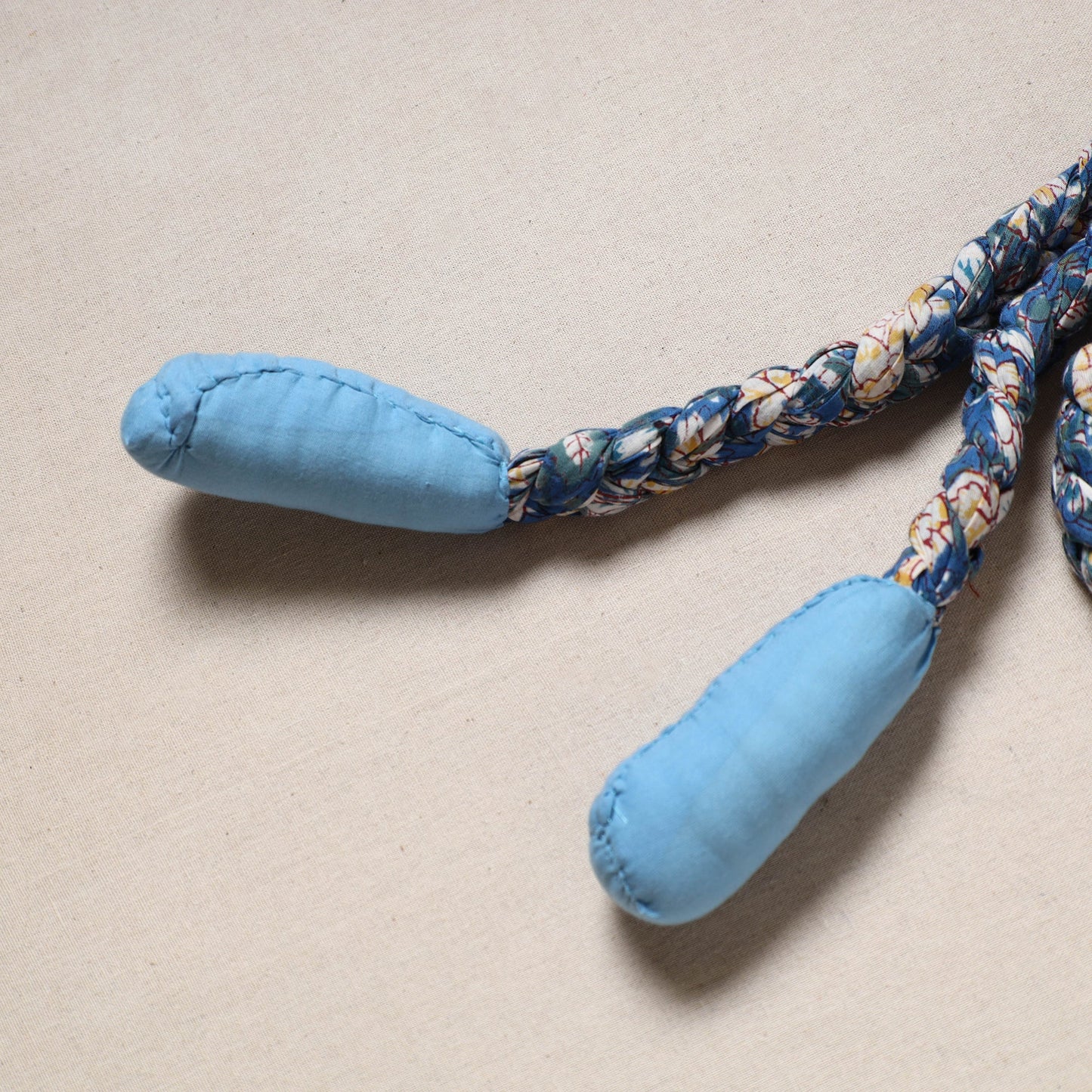 Handmade Upcycled Fabric Skipping Jump Rope