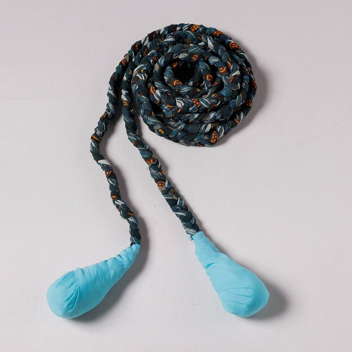 Handmade Upcycled Fabric Skipping Rope