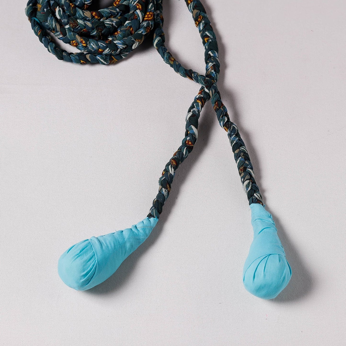 Handmade Upcycled Fabric Skipping Rope