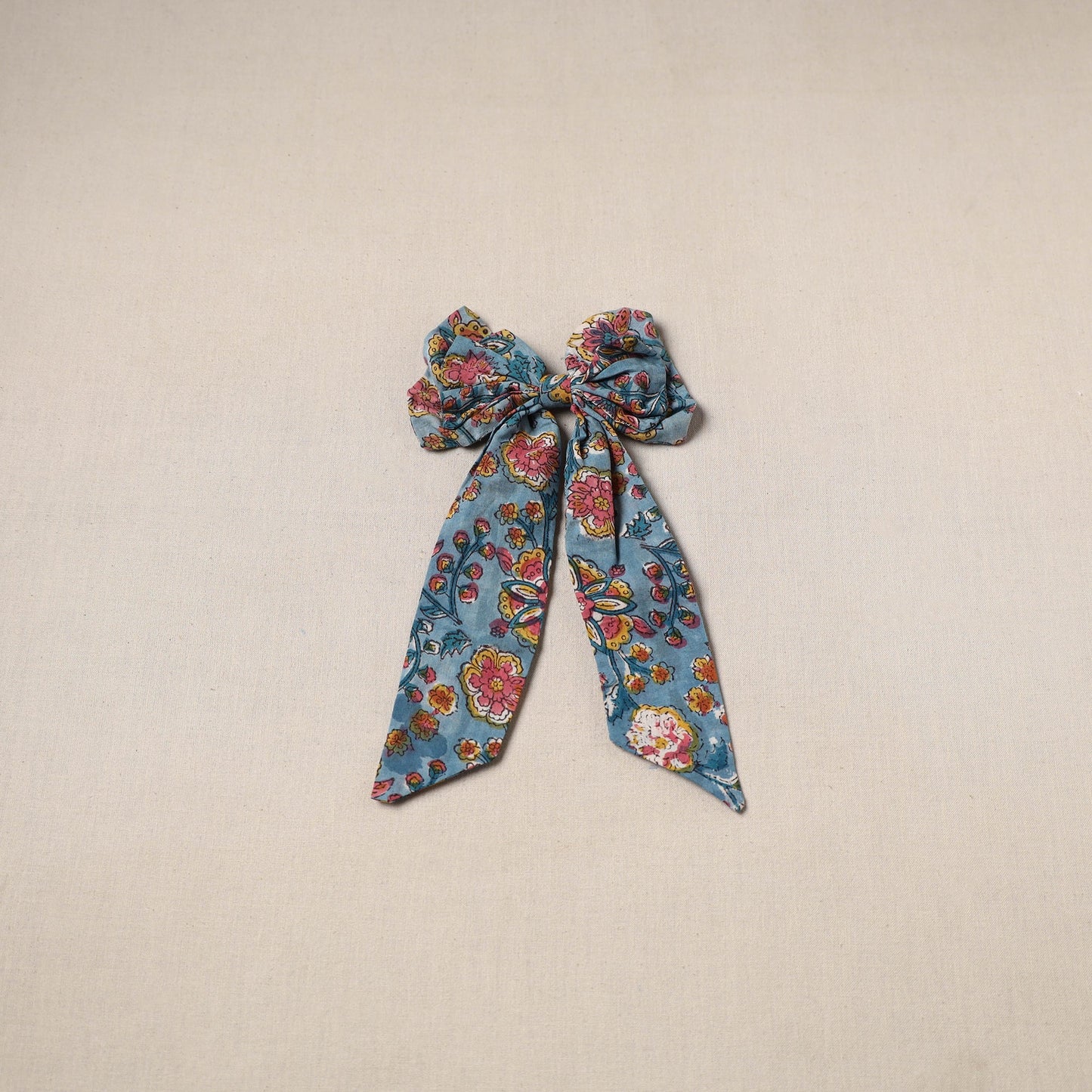 Handmade women’s bow hair clip 25 - handcrafted