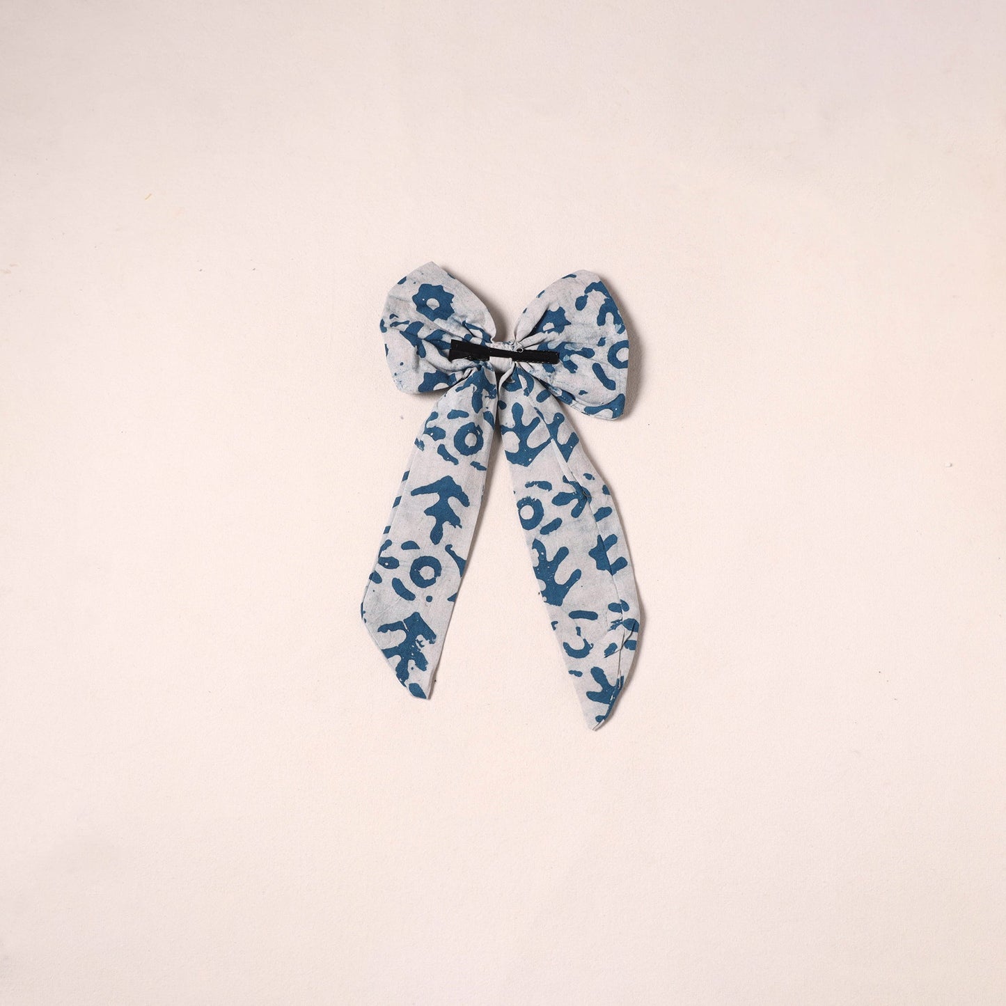 Handmade women’s bow hair clip 58 - handcrafted