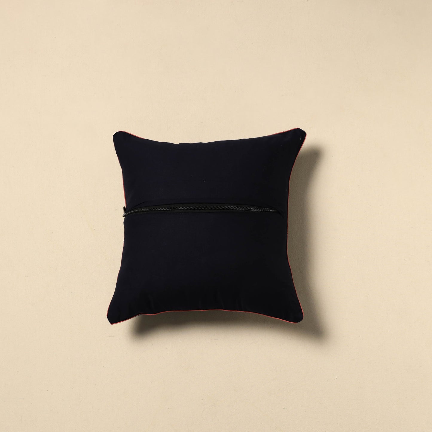 Indigo bagru cushion cover 04 - handcrafted