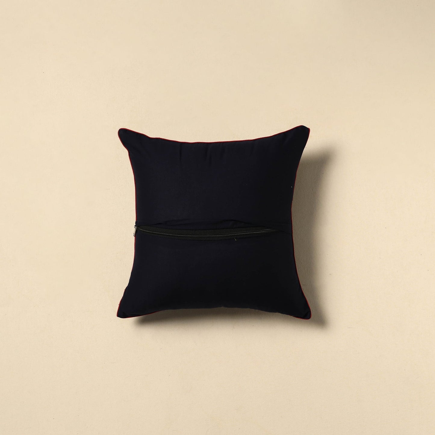 Indigo bagru cushion cover 09 - handcrafted
