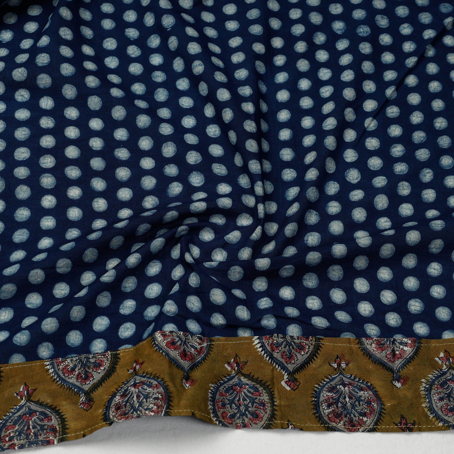 Block Printed Blouse Piece