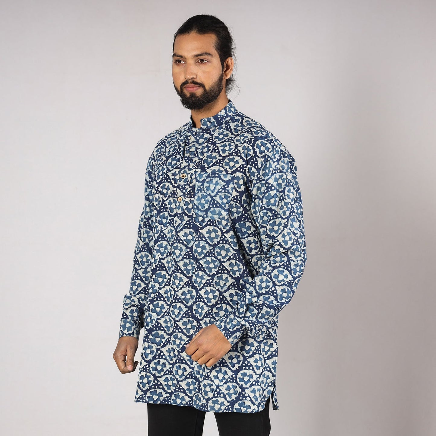 Block Printed Men Kurta