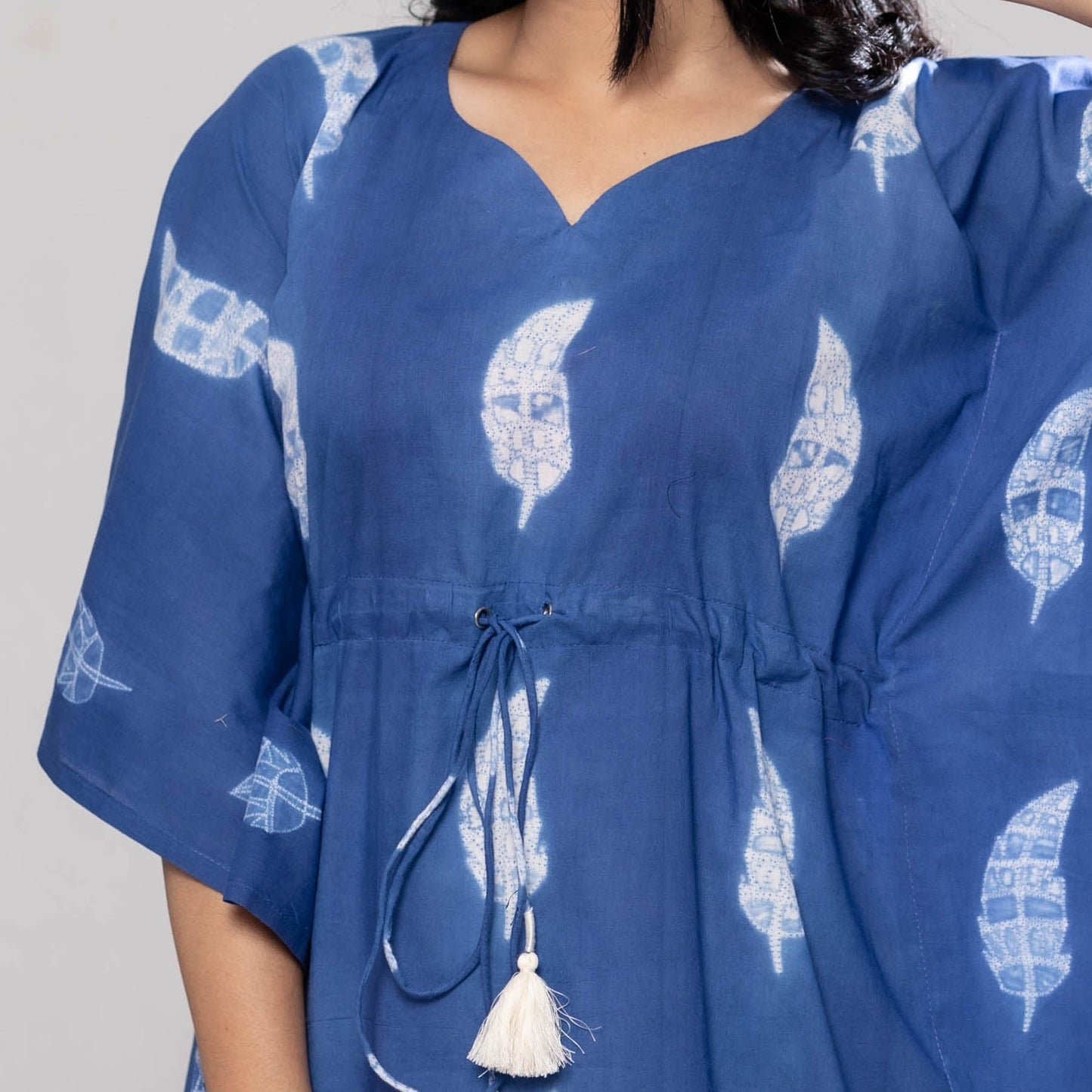 Shibori kaftan