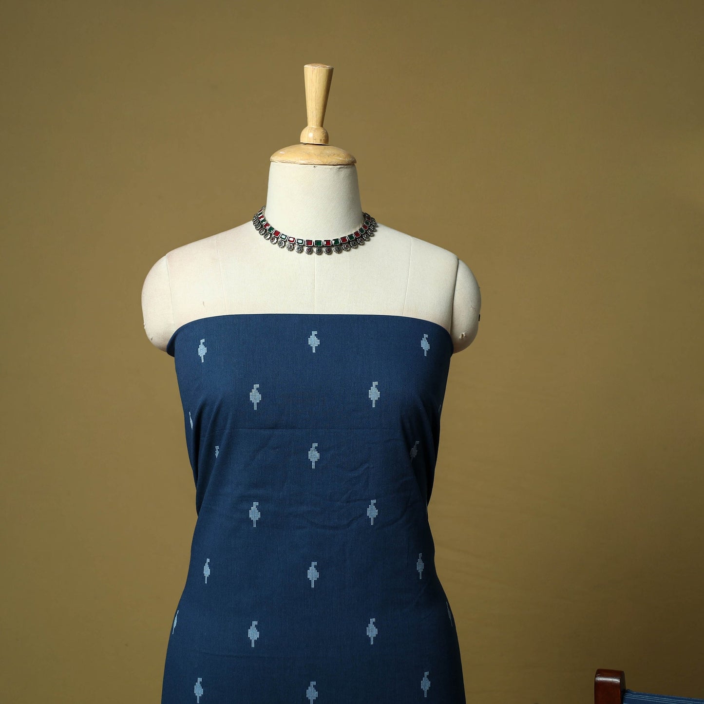 Jacquard cotton 3pc unstitched dress material 25
