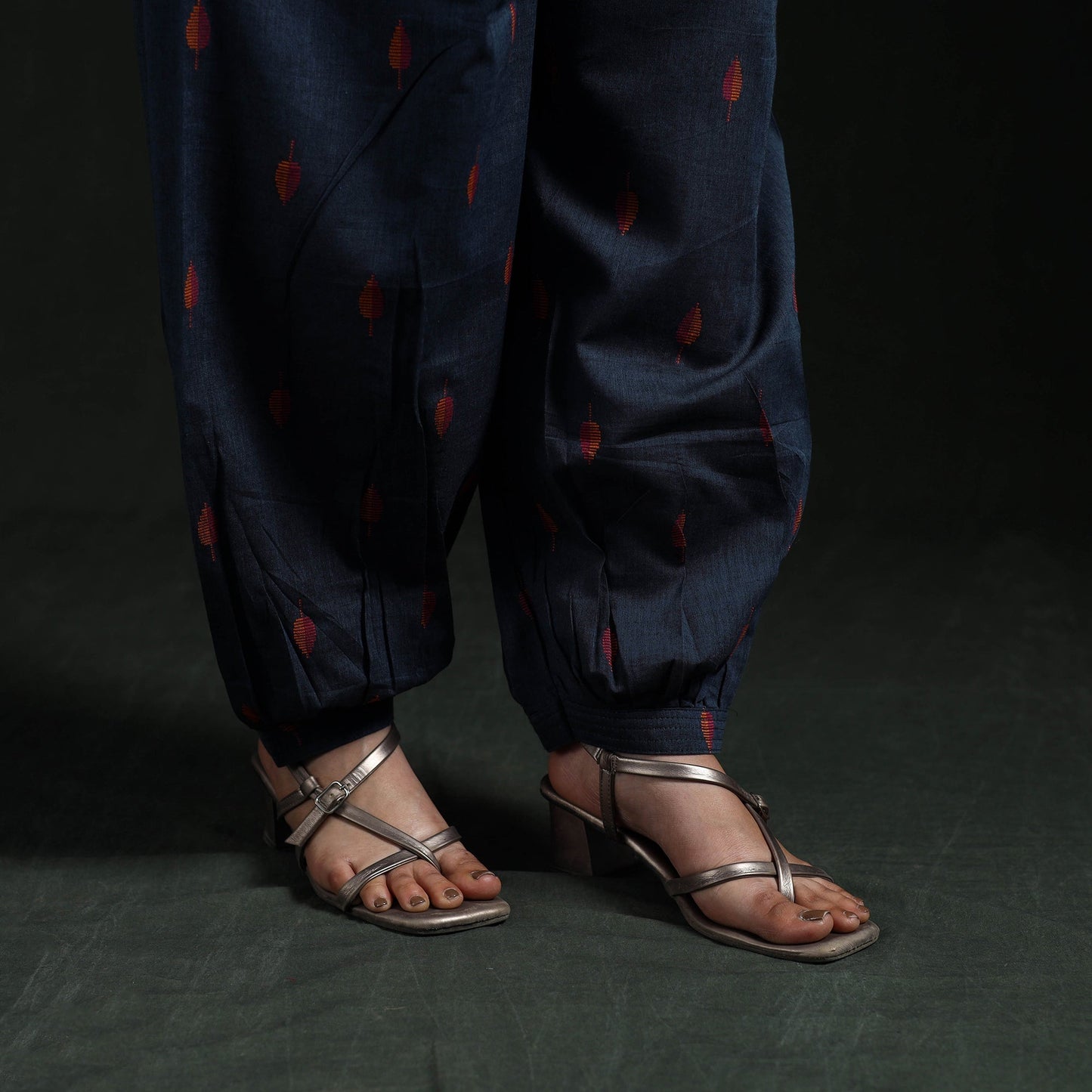 Jacquard cotton co-ord set for women 06 - handcrafted