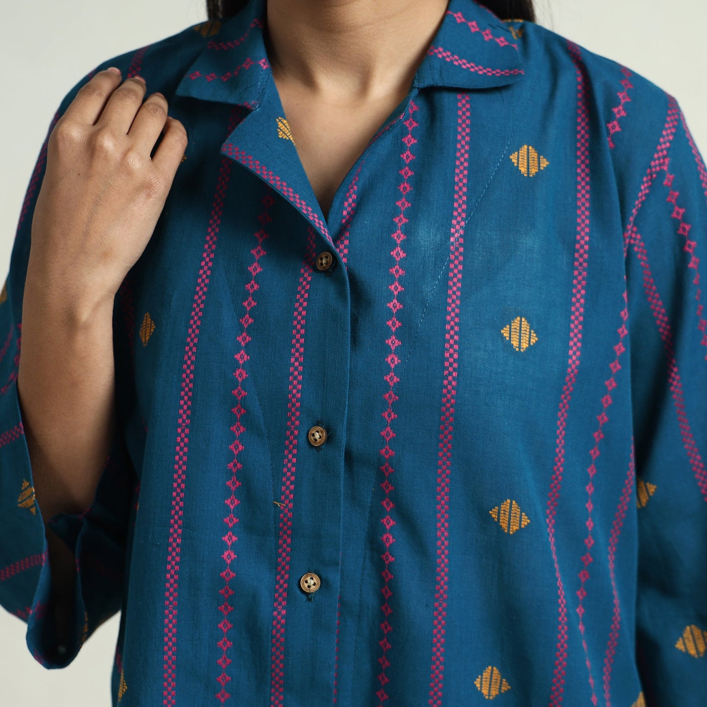 jacquard night suit