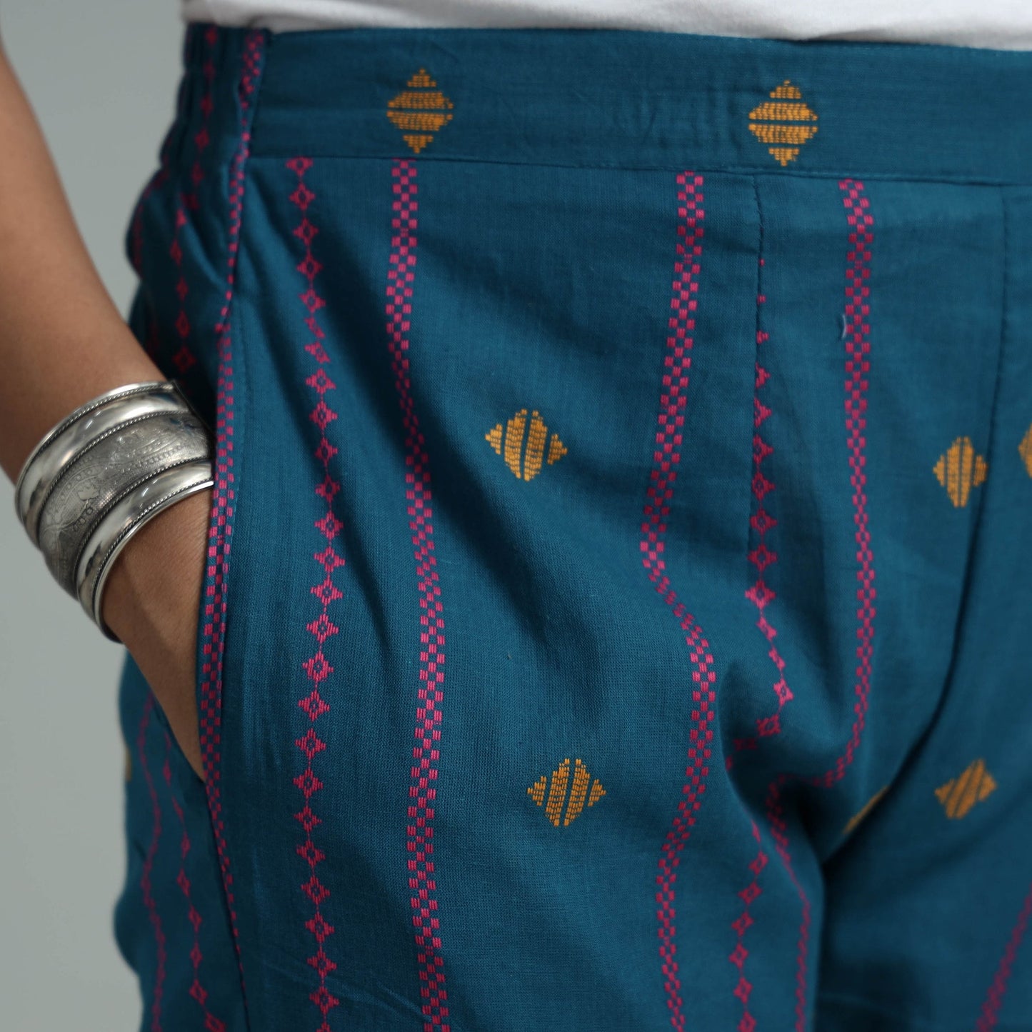 Jacquard Cotton Pant