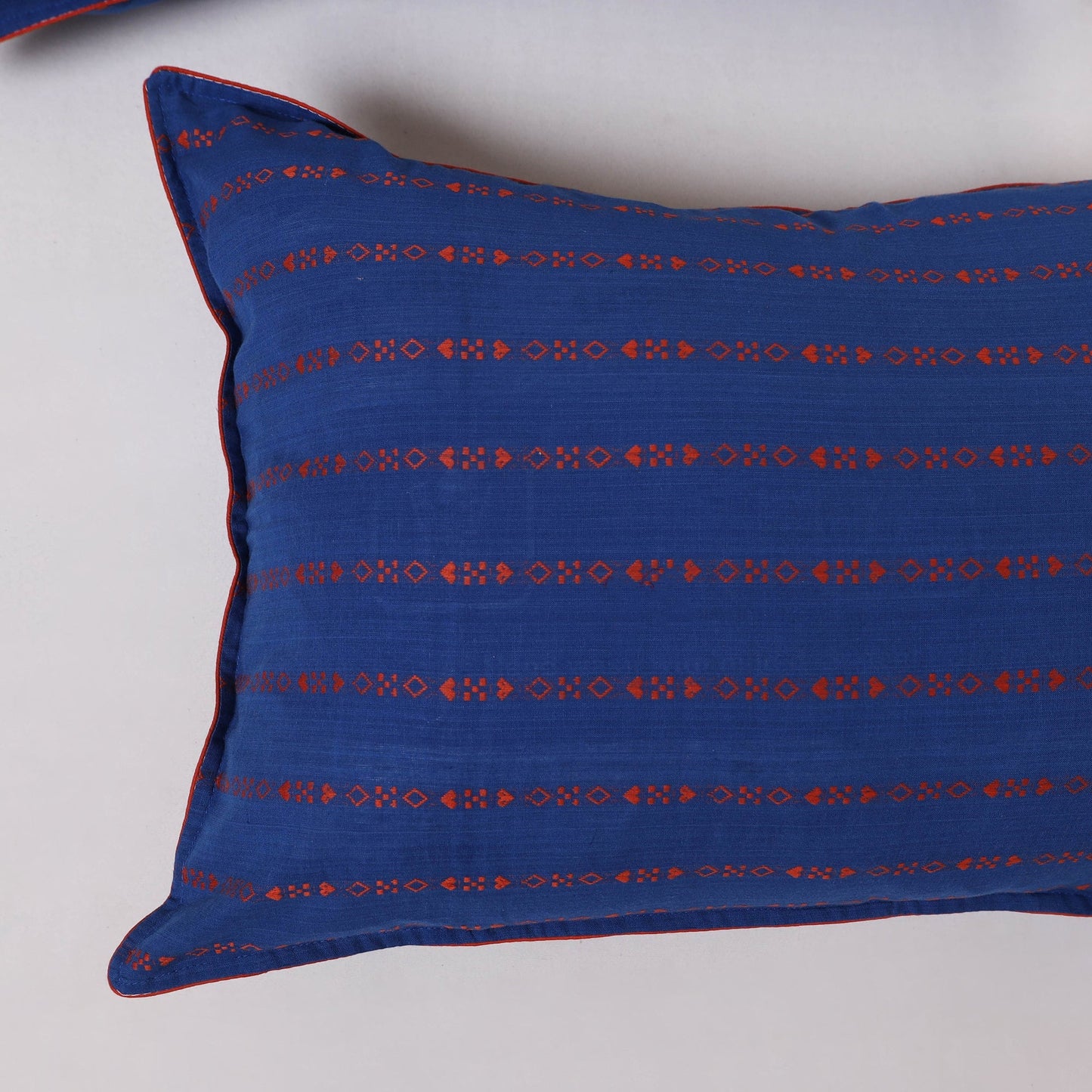 Jacquard weave pillow cover (set of 2) 06 - handcrafted