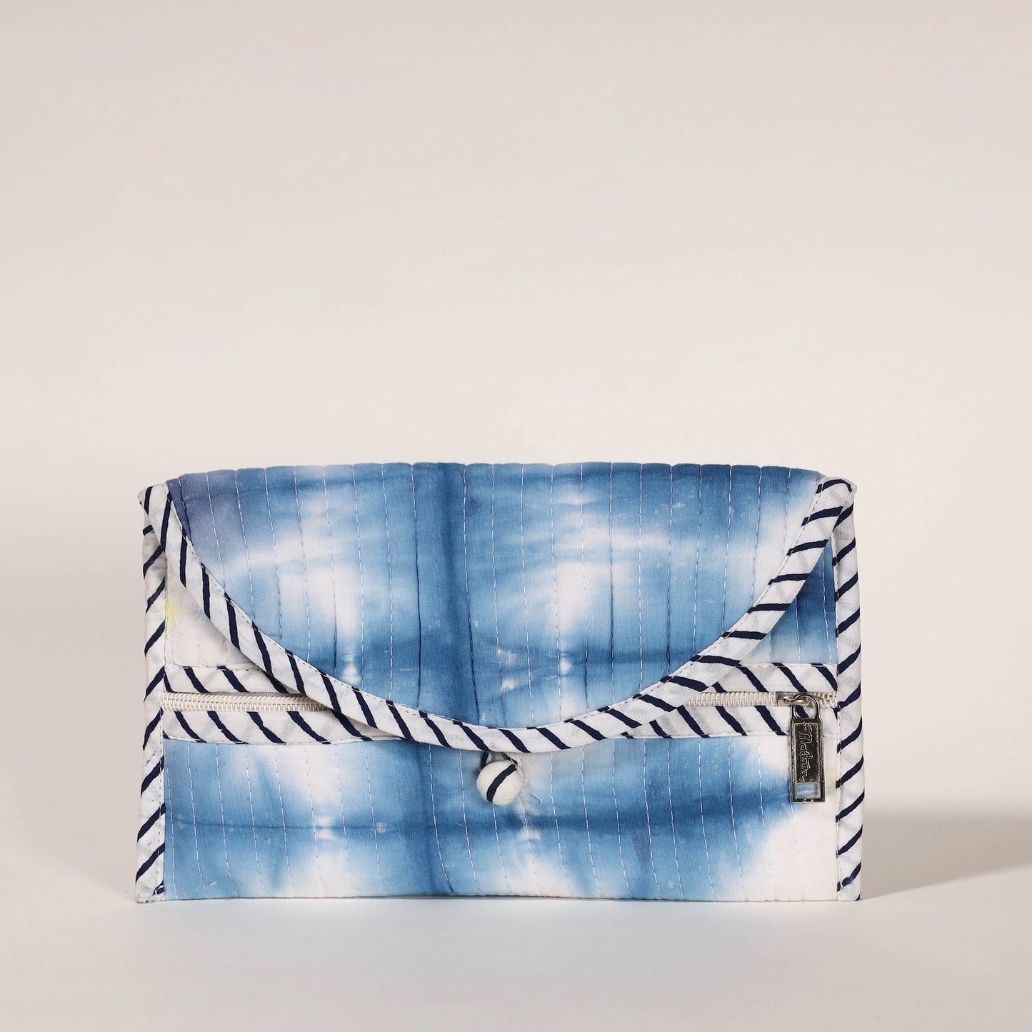 Jaipur Block Printed Cotton Cosmetic Pouch