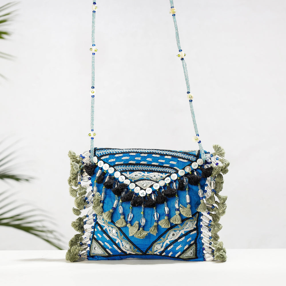 Embroidery Sling Bag