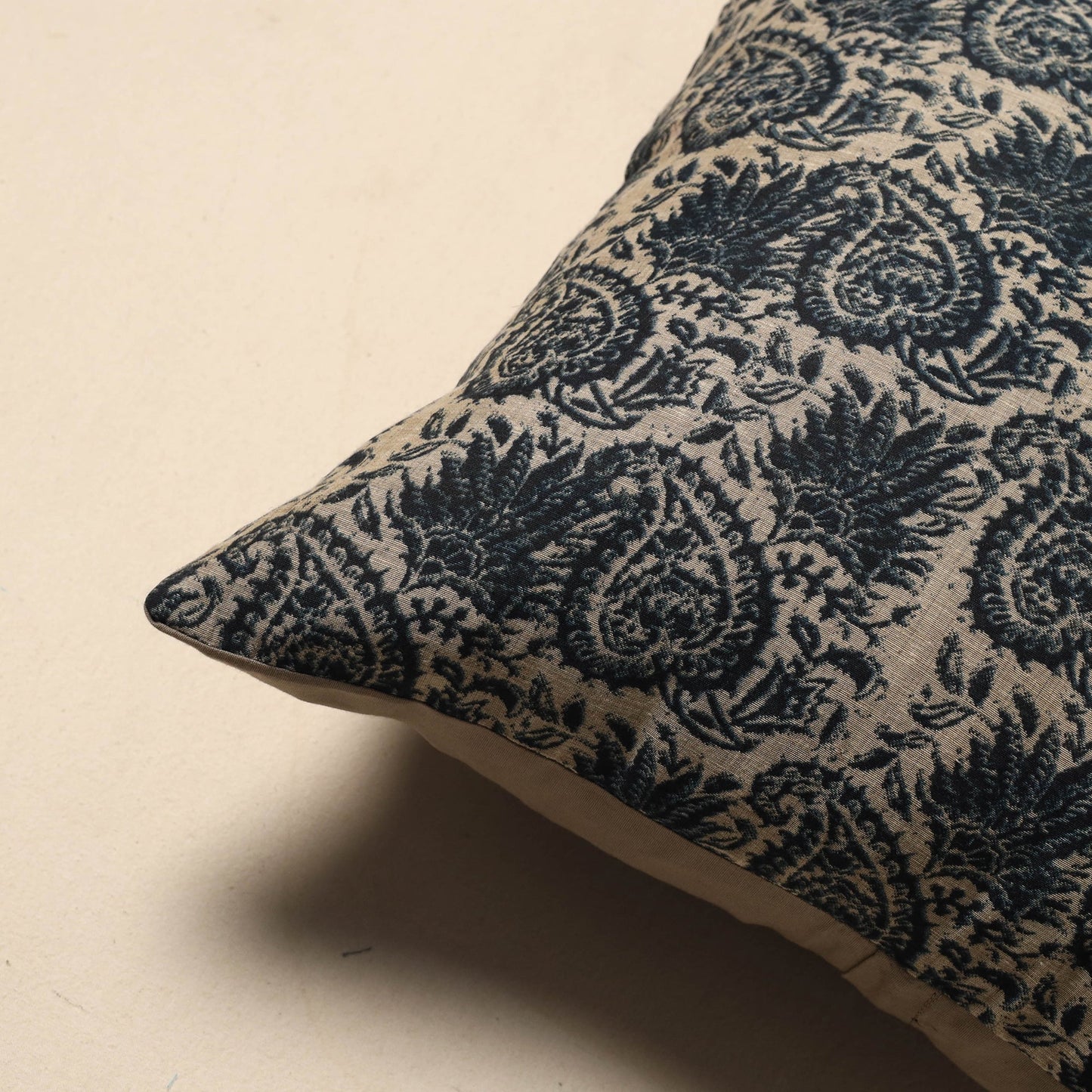 Kalamkari cushion cover 48 - handcrafted