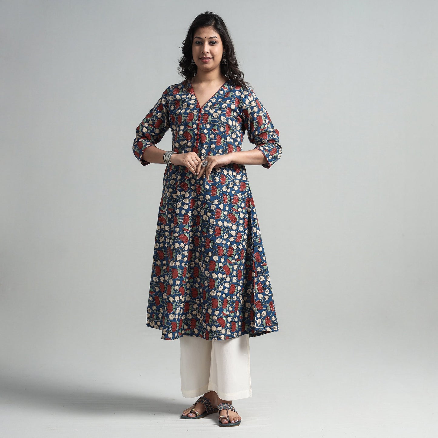 Kalamkari Printed Kurta