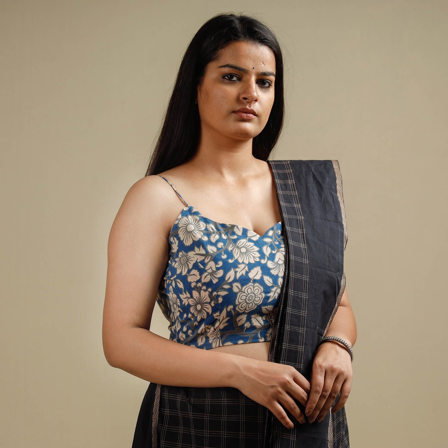 Kalamkari Stitched Blouse