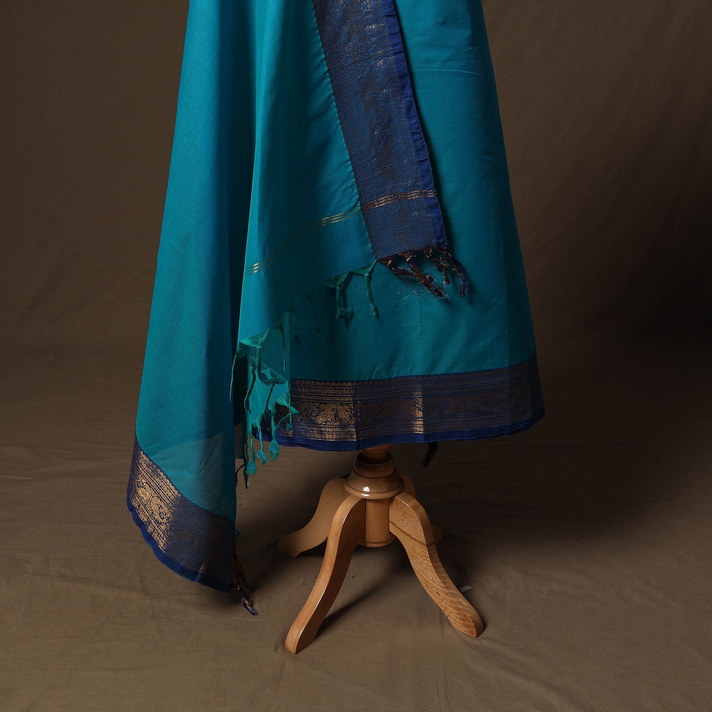 Kandangi chettinad cotton 2pc unstitched dress material 47